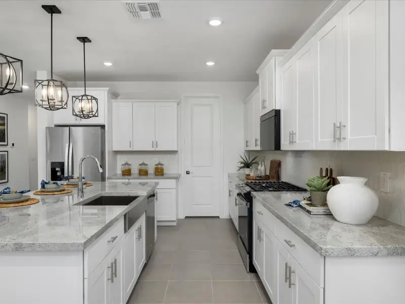 Furnished interior view inside a new home in Bella Vista Farms Reserve Series, San Tan Valley (Image 7).