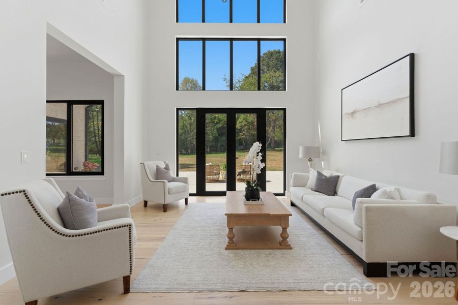 Furnished interior view inside a new home in , Mooresville (Image 10). Furnished interior view inside a new home in , Mooresville (Image 10).