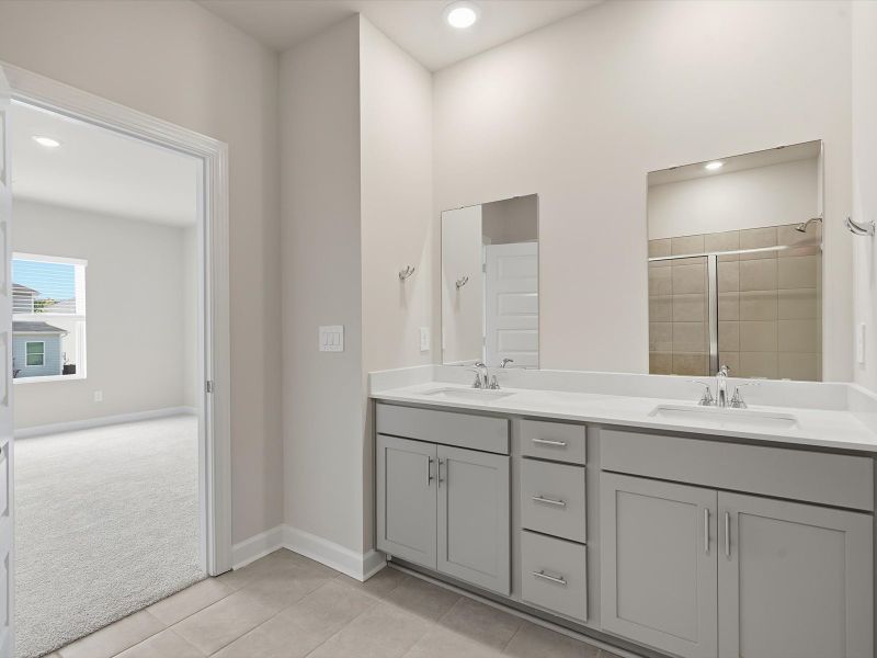 Furnished interior view inside a new home in Creek Ridge - Signature Collection, Spartanburg (Image 7).