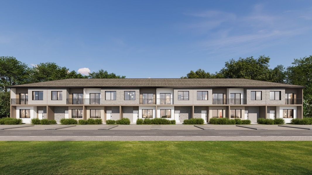 Front exterior of a home in the On Centro community, located in Florida City, FL (Image 10).