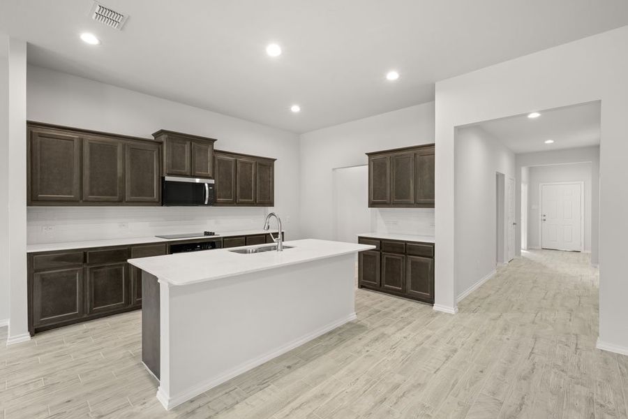 Front exterior of a new home in Mountain Valley, Burleson, TX, highlighting curb appeal (Image 11). Front exterior of a new home in Mountain Valley, Burleson, TX, highlighting curb appeal (Image 11).