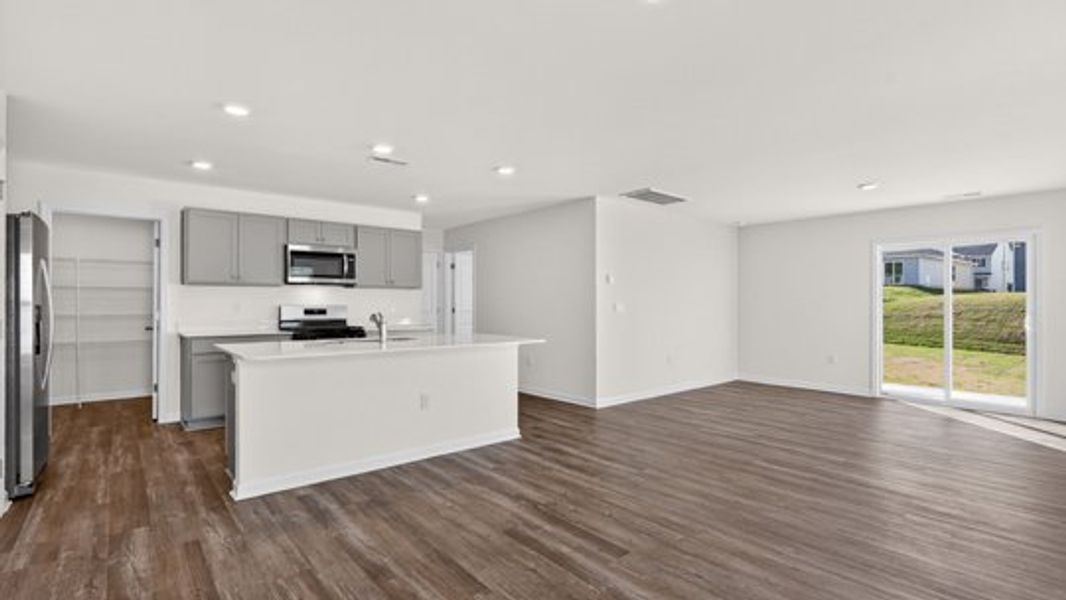 Furnished interior view inside a new home in Belle Grove, Wendell (Image 6).