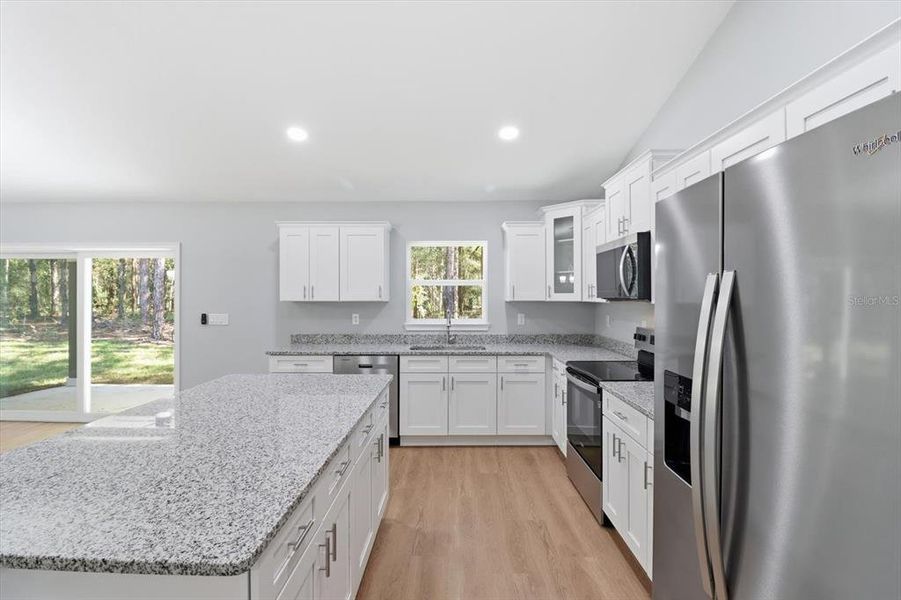Furnished interior view inside a new home in , Dunnellon (Image 8).