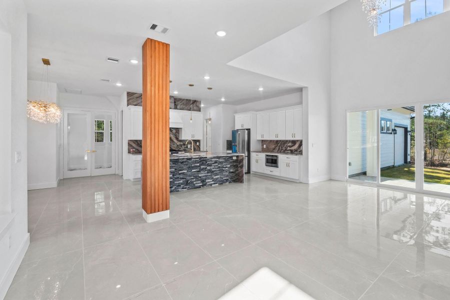 open floorplan