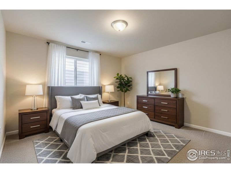 Furnished interior view inside a new home in Waterfield - Single Family Homes, Fort Collins (Image 12).