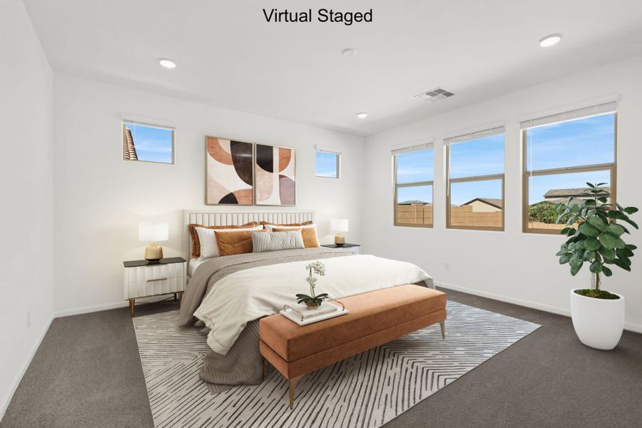 Furnished interior view inside a new home in Montelena, Marana (Image 8).