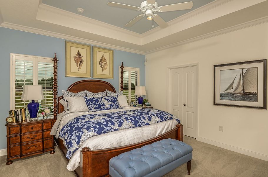 Representative furnished interior of a home built from the Fresh Spring by Neal Communities in Boca Royale Golf & Country Club at Wellen Park, Englewood (Image 8).