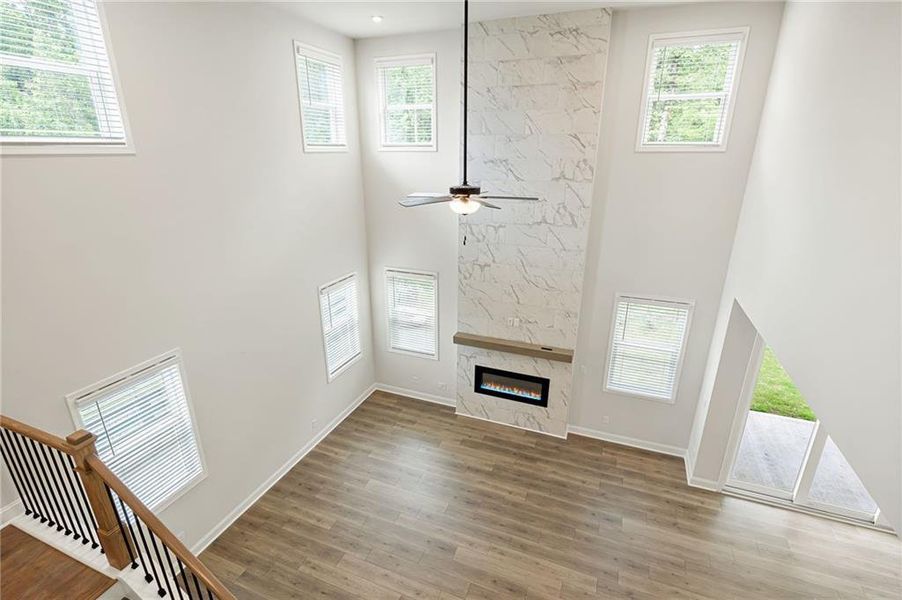 Spacious, unfurnished interior of a new home in Hillside Manor, Powder Springs (Image 44). Spacious, unfurnished interior of a new home in Hillside Manor, Powder Springs (Image 44).