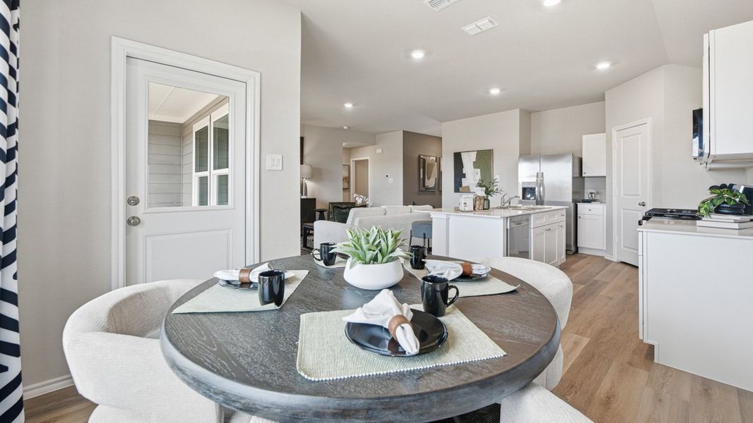 Furnished interior view inside a new home in Dry Creek, Bridgeport (Image 11). Furnished interior view inside a new home in Dry Creek, Bridgeport (Image 11).