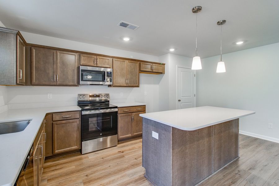 Furnished interior view inside a new home in Bluefield, Lexington (Image 8). Furnished interior view inside a new home in Bluefield, Lexington (Image 8).