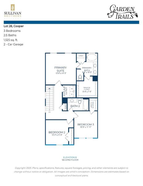 2D floor plan layout of this home in , Houston, TX (Image 3).