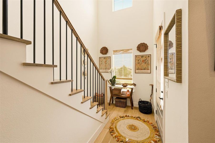 Furnished interior view inside a new home in , Aledo (Image 26).