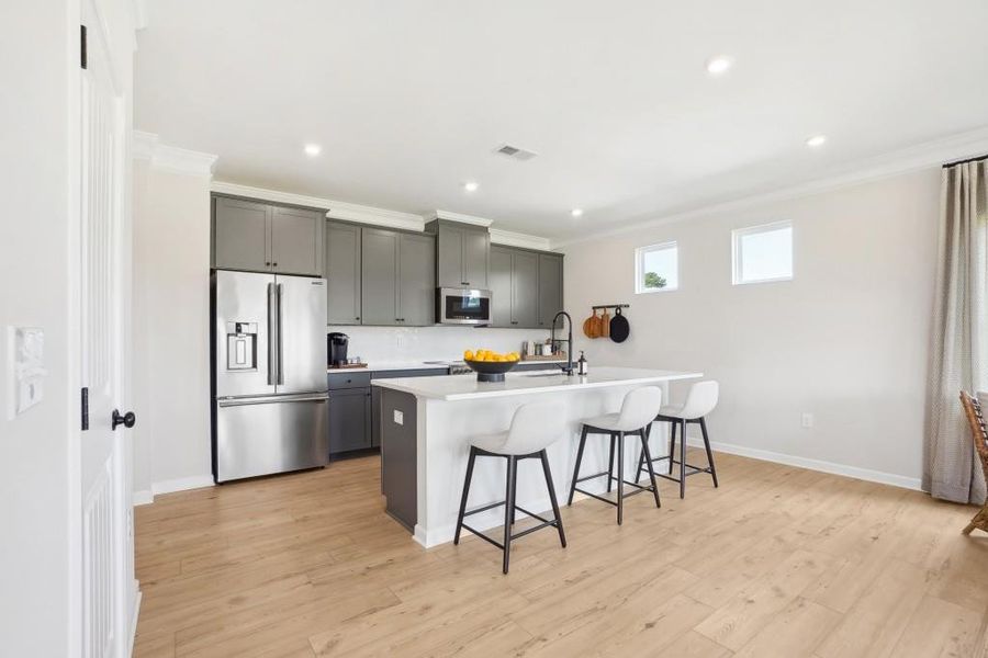 Furnished interior view inside a new home in Fair Oak, Calhoun (Image 18).