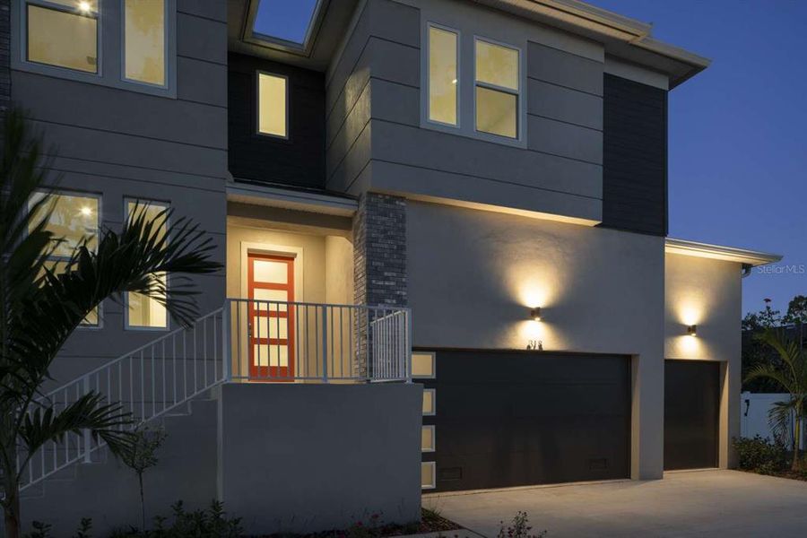 Front exterior of a new home in , St. Petersburg, FL, highlighting curb appeal (Image 2). Front exterior of a new home in , St. Petersburg, FL, highlighting curb appeal (Image 2).