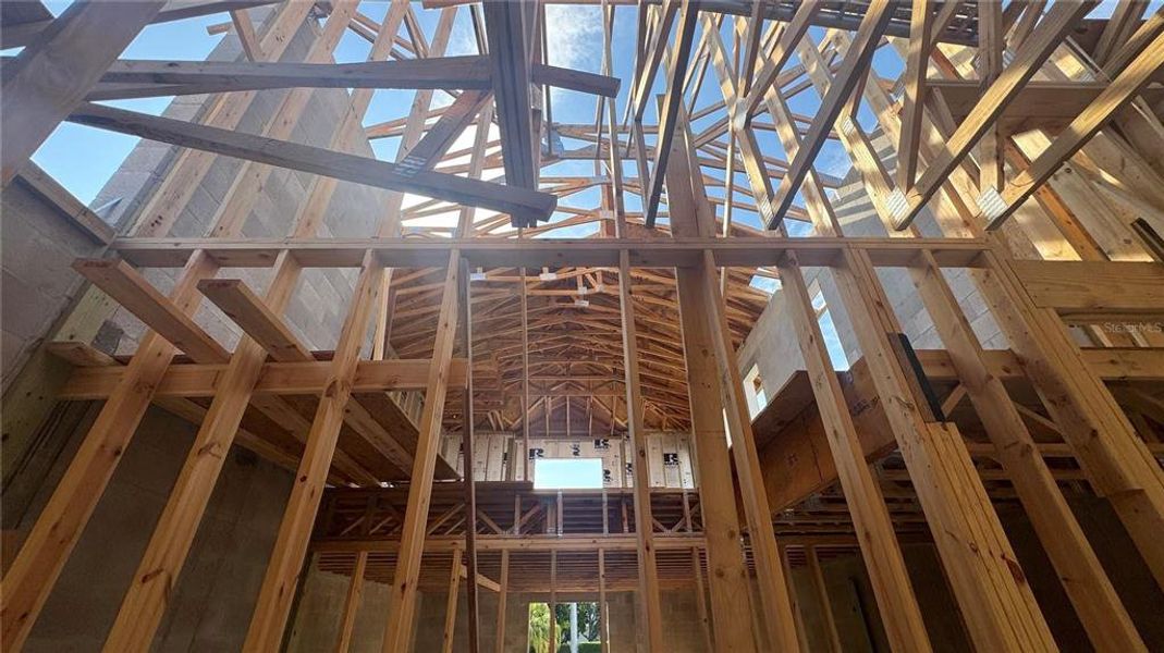 In-progress construction of a new home in , Sarasota, FL (Image 11).