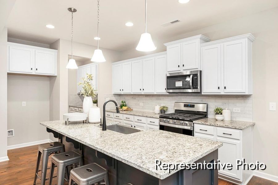 Furnished interior view inside a new home in , Ridgeville (Image 3).