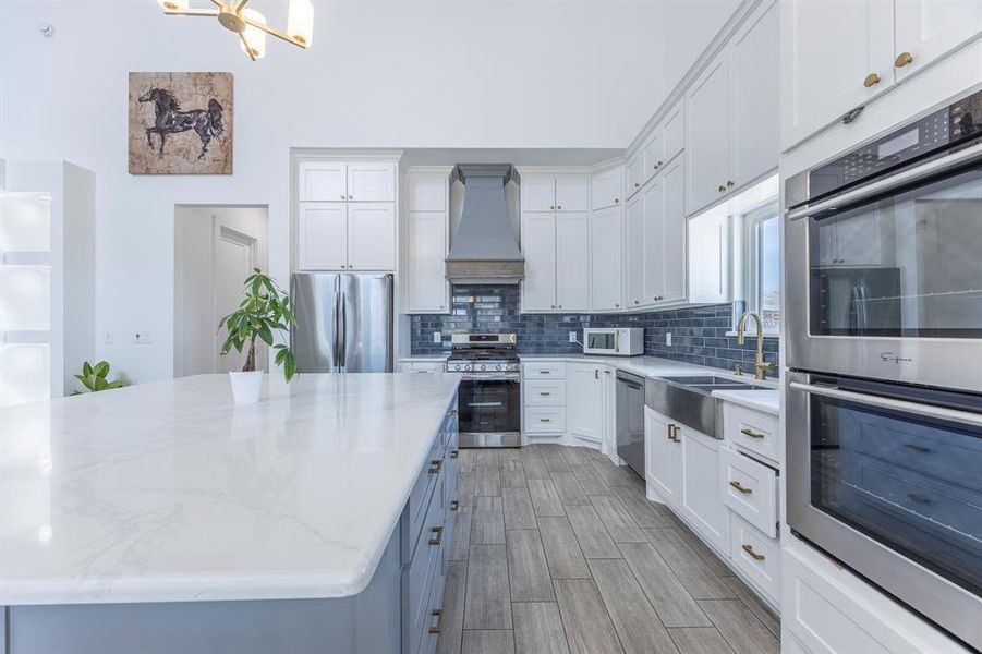 Furnished interior view inside a new home in , Bridgeport (Image 10).