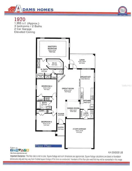 2D floor plan layout of this home in Abbey Glen, Dade City, FL (Image 5). 2D floor plan layout of this home in Abbey Glen, Dade City, FL (Image 5).