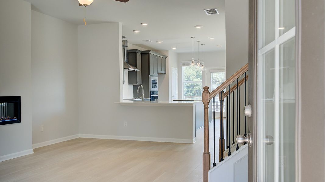 Representative furnished interior of a home built from the Lana by DRB Homes in Daybreak, Newnan (Image 9).