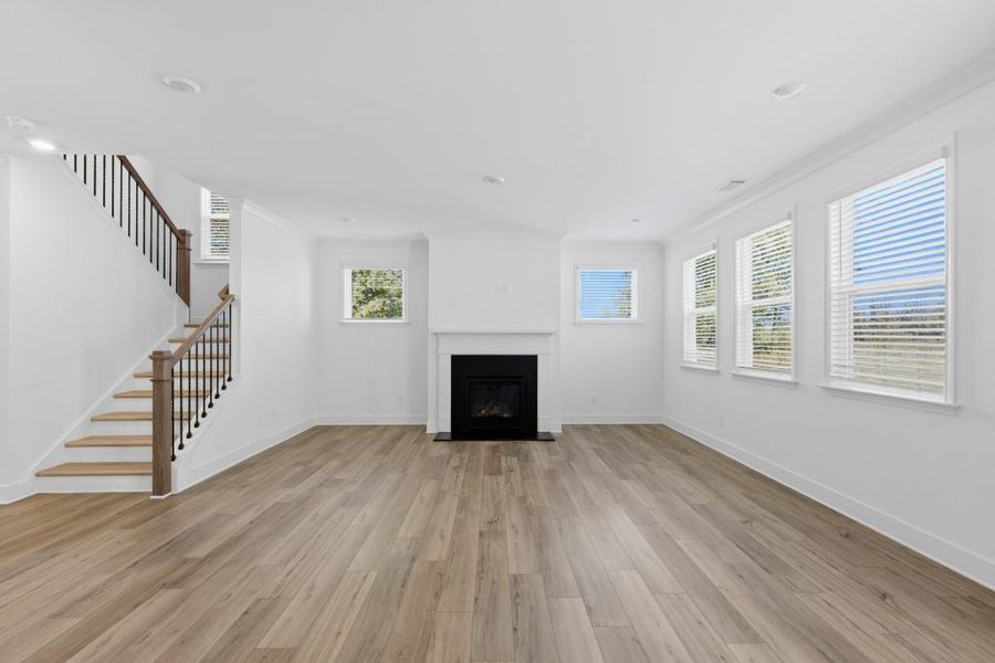 Spacious, unfurnished interior of a new home in Wellington Estates, Madison (Image 8).