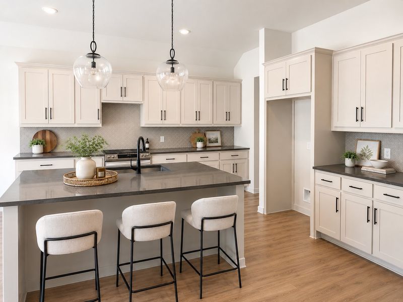 Furnished interior view inside a new home in Arbor Oaks, Boyd (Image 5).