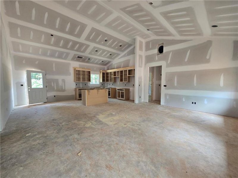 In-progress construction of a new home in , Lavonia, GA (Image 4).