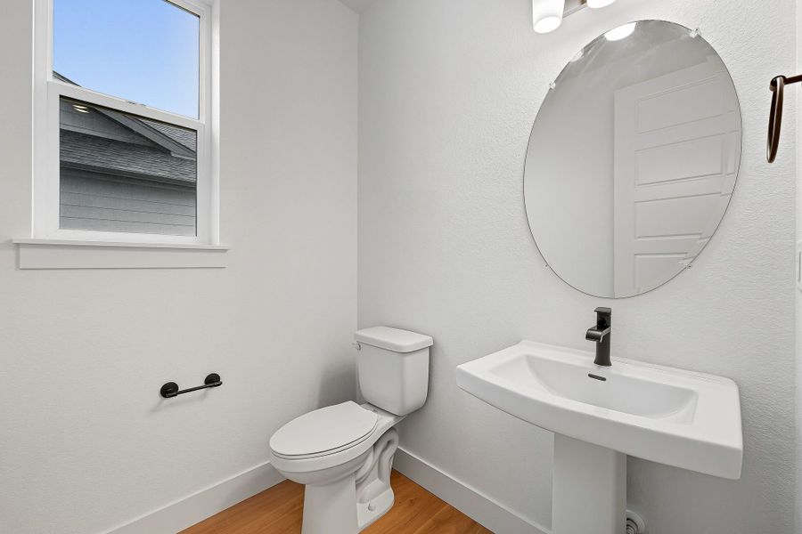 Furnished interior view inside a new home in Trailstone, Arvada (Image 6).