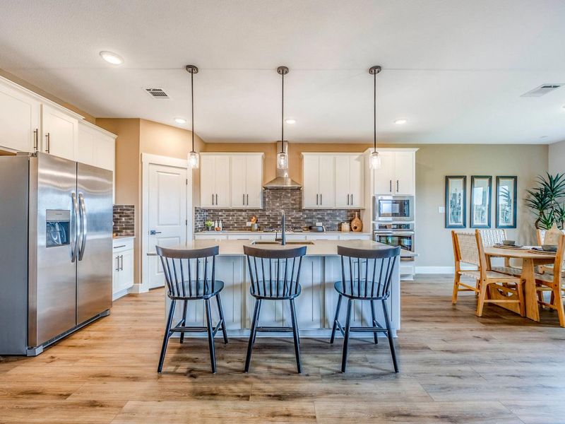 Representative furnished interior of a home built from the The Rockford C by Davidson Homes LLC in Meadow Ridge Estates, Josephine (Image 11).