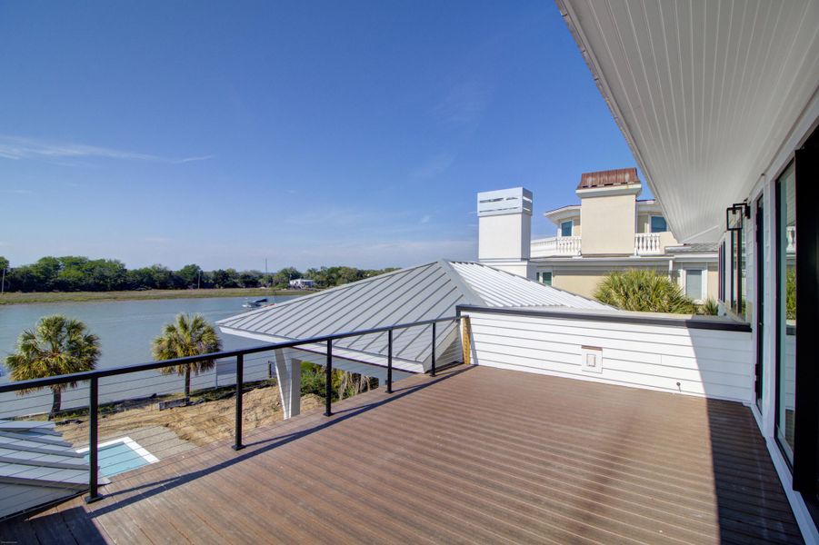 Exterior details and patio area of a home in , Isle Of Palms (Image 31). Exterior details and patio area of a home in , Isle Of Palms (Image 31).