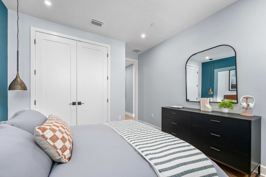 Representative furnished interior of a home built from the Seaglass by Tri Pointe Homes in EvenTide, New Smyrna Beach (Image 49).