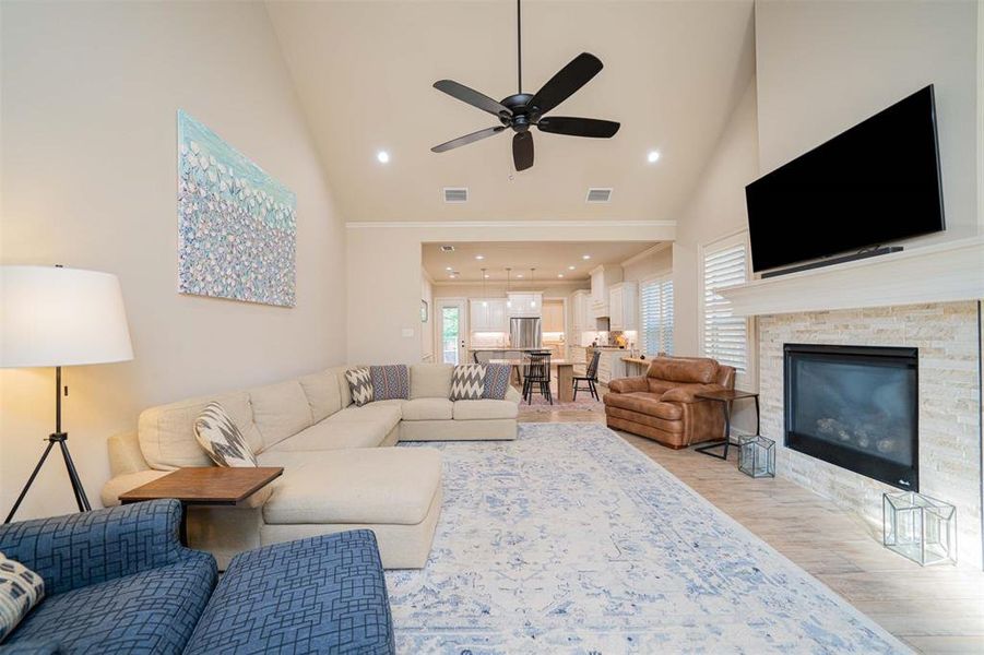 Furnished interior view inside a new home in , Longview (Image 14).
