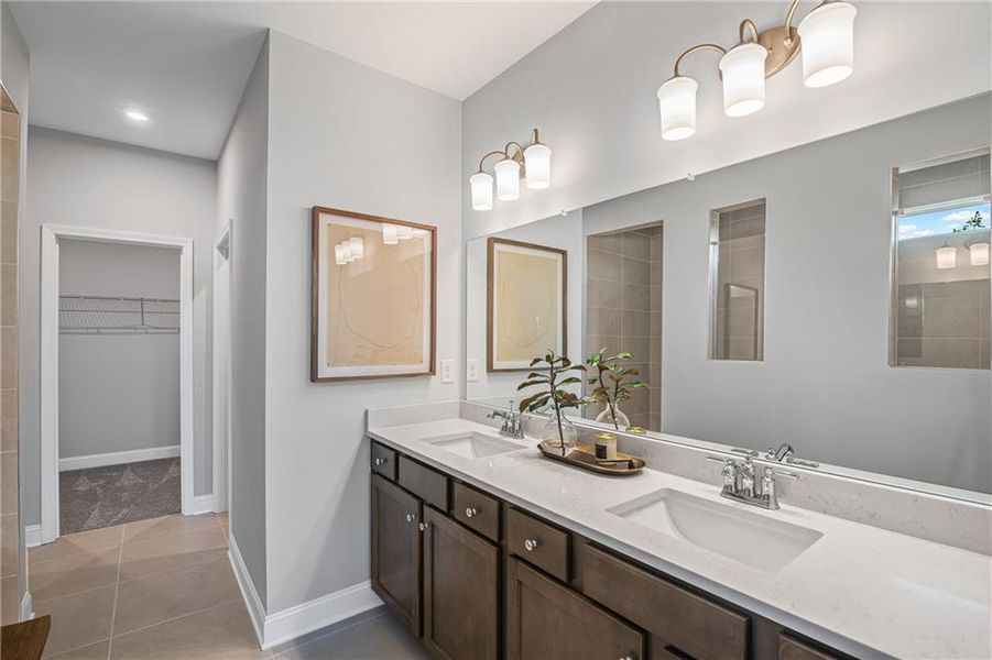 Furnished interior view inside a new home in Overland, Locust Grove (Image 5).