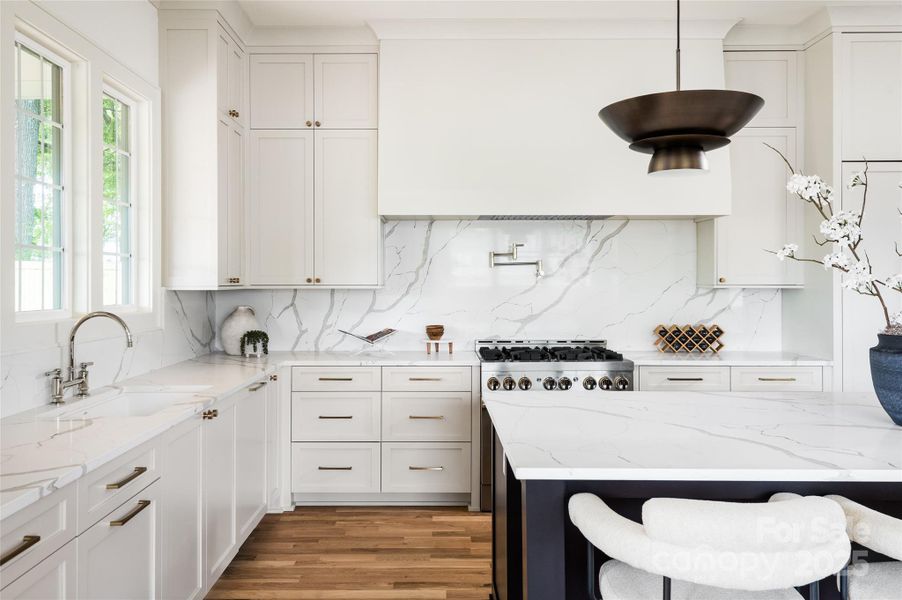 Furnished interior view inside a new home in , Charlotte (Image 30).