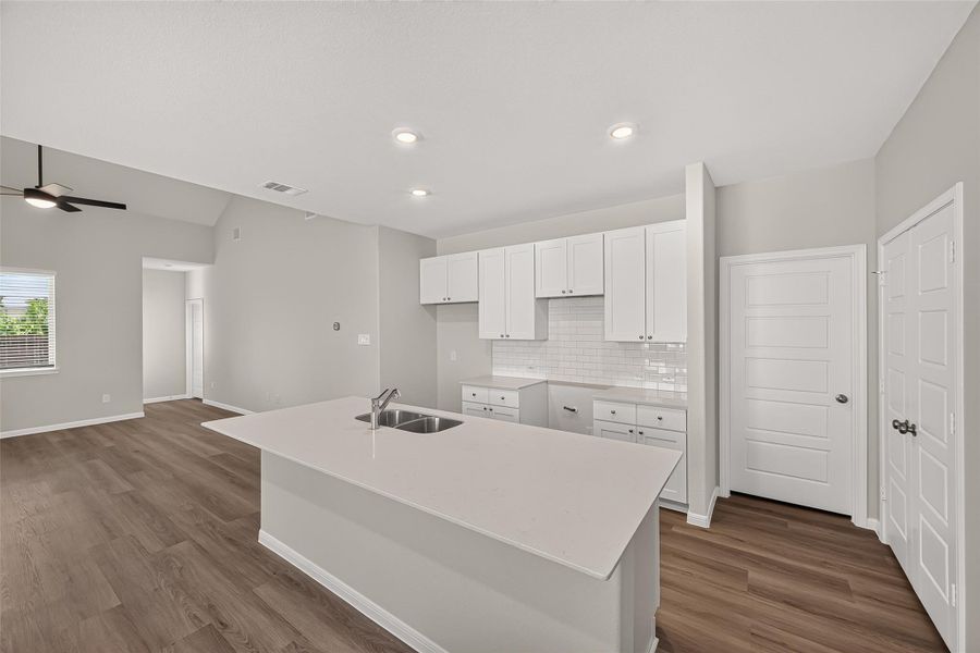 Furnished interior view inside a new home in Bammel Oaks, Houston (Image 11).