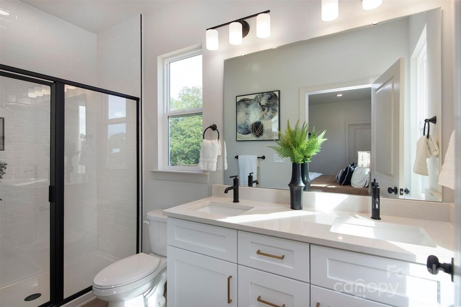 Furnished interior view inside a new home in , Stanley (Image 22).