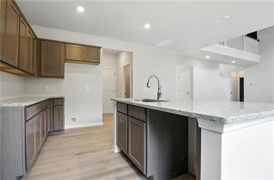 Furnished interior view inside a new home in Creekside Landing, Dallas (Image 4).