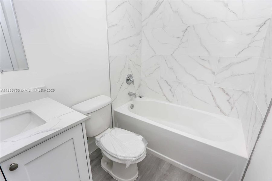 Furnished interior view inside a new home in , Miami (Image 6).