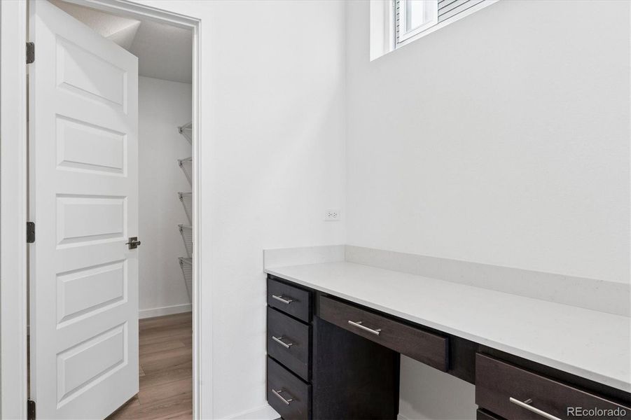 Furnished interior view inside a new home in The Summit at Meridian, Englewood (Image 10).