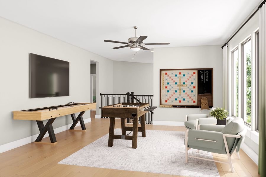 Representative furnished interior of a home built from the Kea by Tri Pointe Homes in Trillium, Richmond (Image 19).