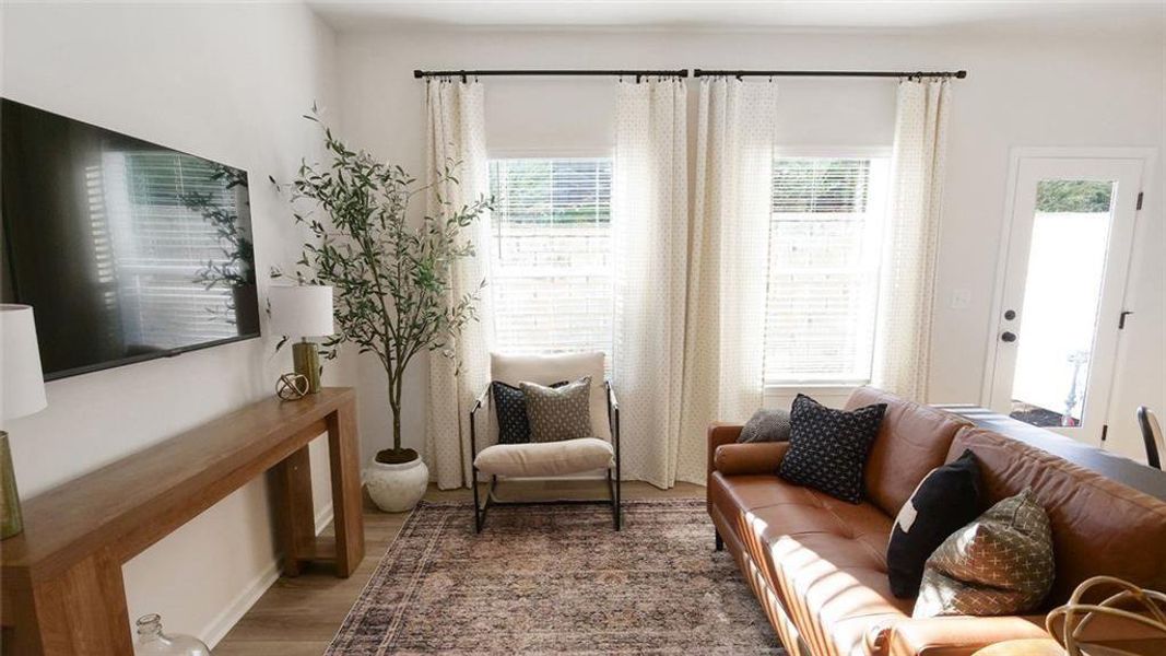 Furnished interior view inside a new home in Fairington, Cartersville (Image 10).