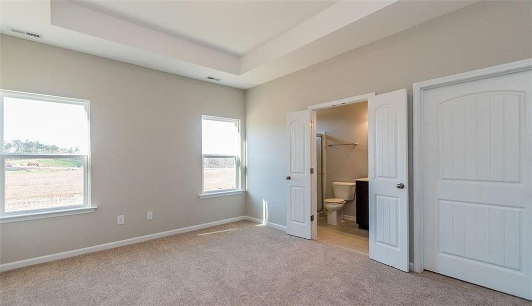 Spacious, unfurnished interior of a new home in The Andros, Dalton (Image 10).