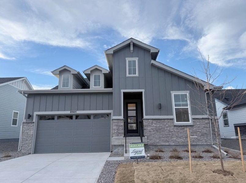 8905 S. Riviera - Front Elevation