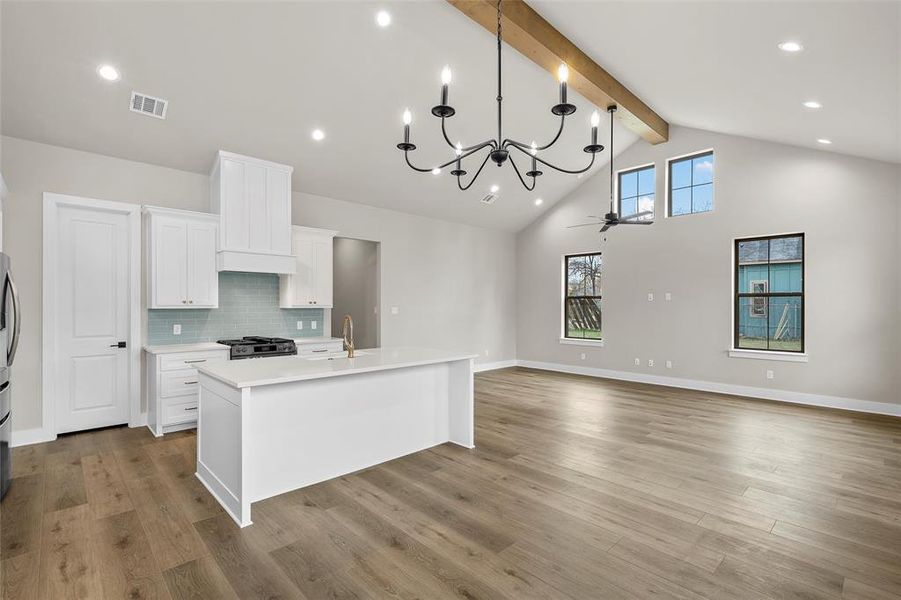Furnished interior view inside a new home in , Waco (Image 4). Furnished interior view inside a new home in , Waco (Image 4).