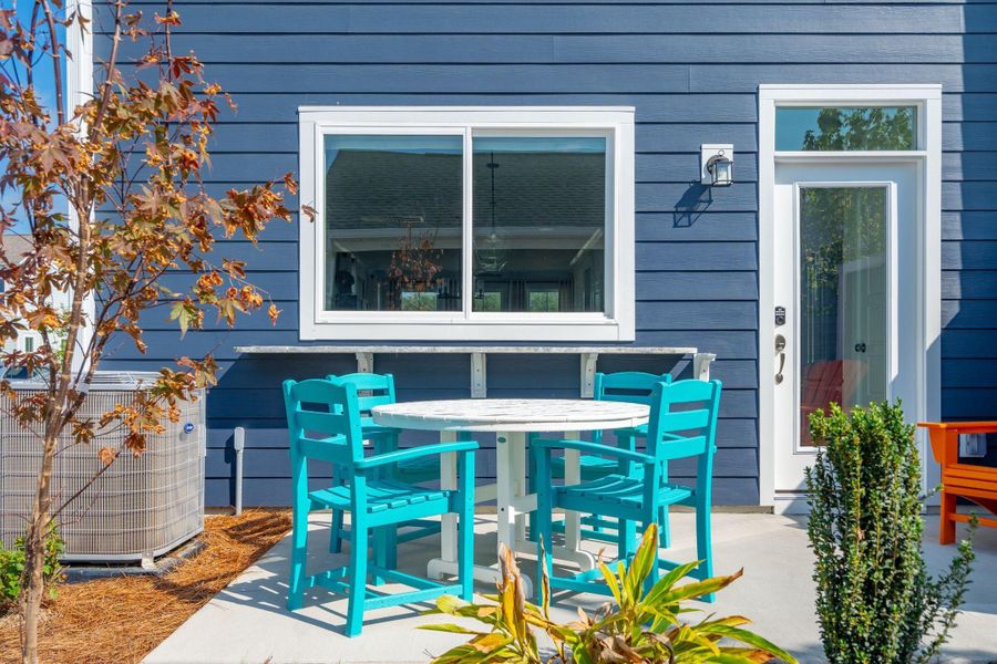 Exterior details and patio area of a home in Nexton, Summerville (Image 3).