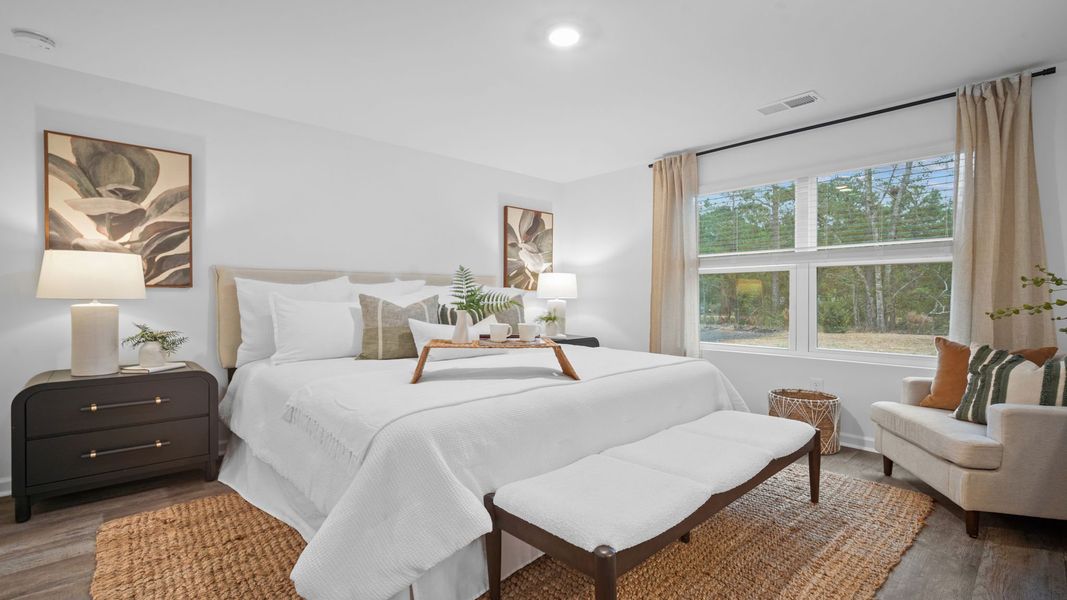 Representative furnished interior of a home built from the Freeport by D.R. Horton in Palm Ridge, Guyton (Image 12).