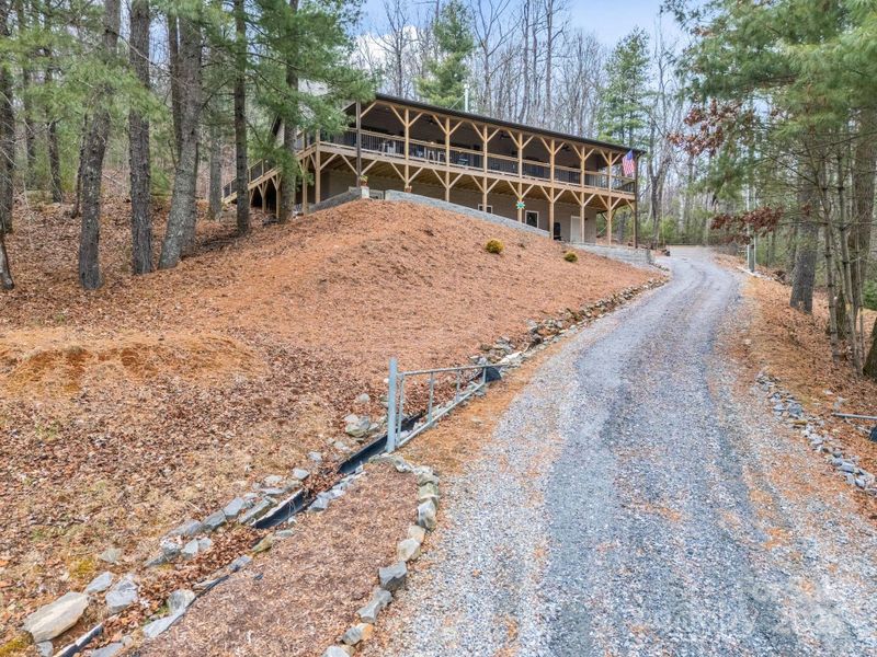 In-progress construction of a new home in , Black Mountain, NC (Image 34).