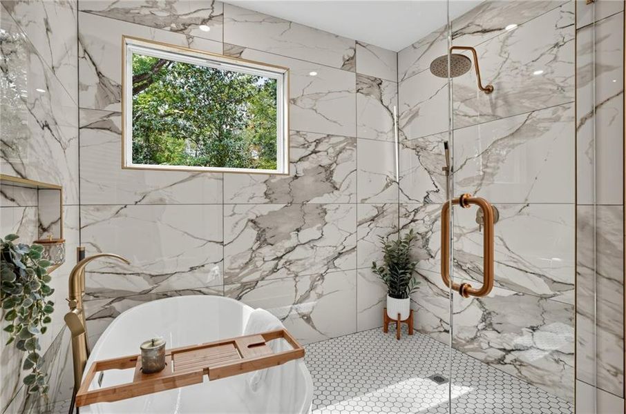 Furnished interior view inside a new home in , Atlanta (Image 19).