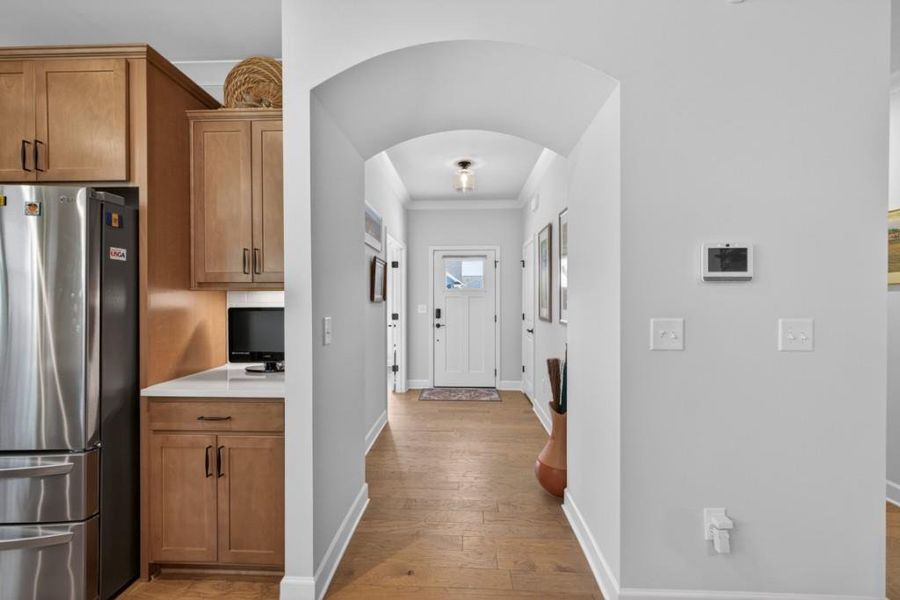 Furnished interior view inside a new home in Del Webb Chateau Elan, Hoschton (Image 9). Furnished interior view inside a new home in Del Webb Chateau Elan, Hoschton (Image 9).