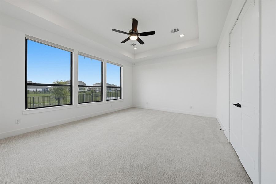 Spacious, unfurnished interior of a new home in , Cypress (Image 37).