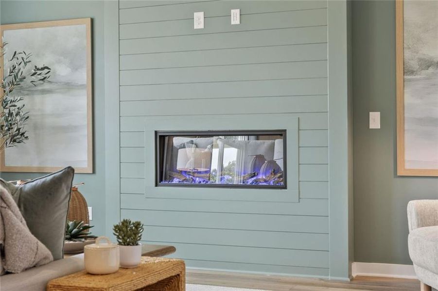 Close-up of interior finishes inside a home in , Gainesville (Image 21).